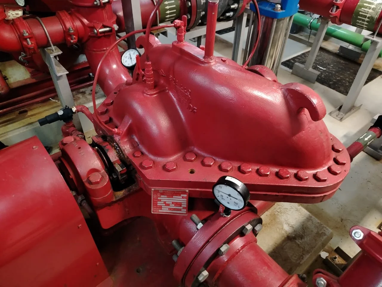 Pump casing pressure testing